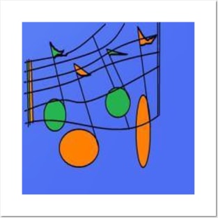 Music Notes Posters and Art